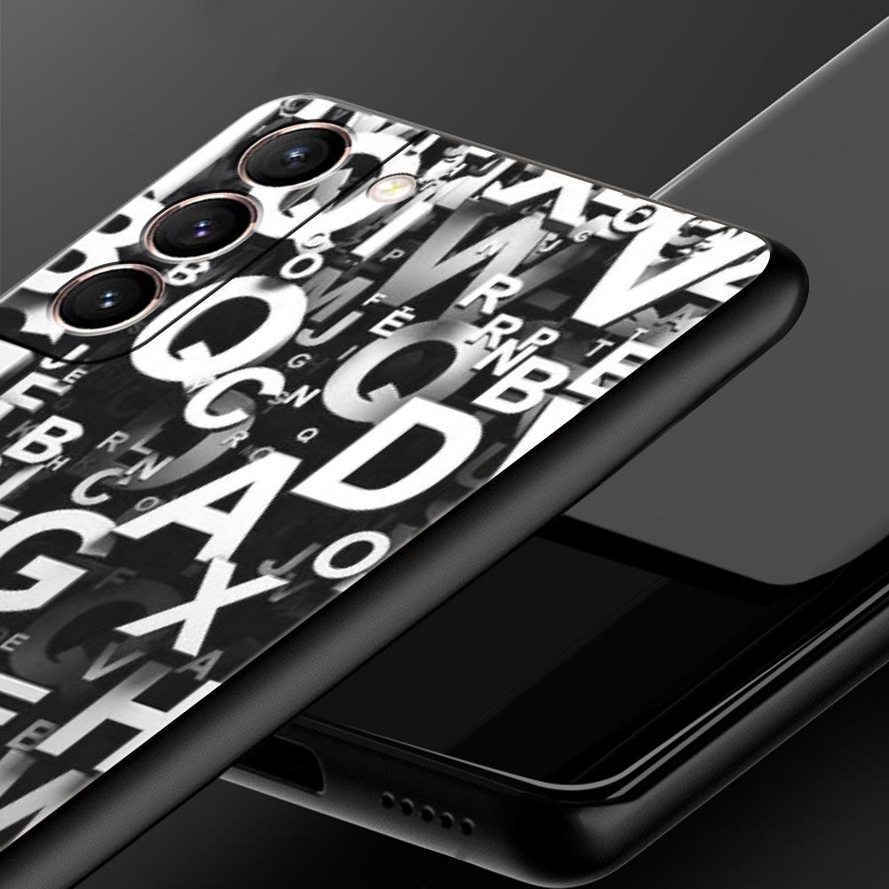 Чехол-накладка с узором для Samsung Galaxy S26 S25 S24 S23 S22 S20 S21 FE Ultra S25 Edge Plus 5G Мягкий ТПУ корпус Fundas
