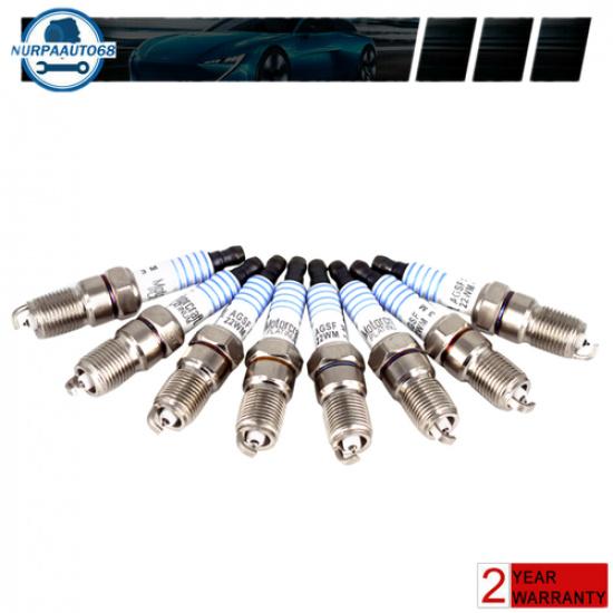 8Pcs SP479 Platinum Spark Plugs AGSF22WM For Ford Motorcraft 5.4L 6.8L SP-479 US