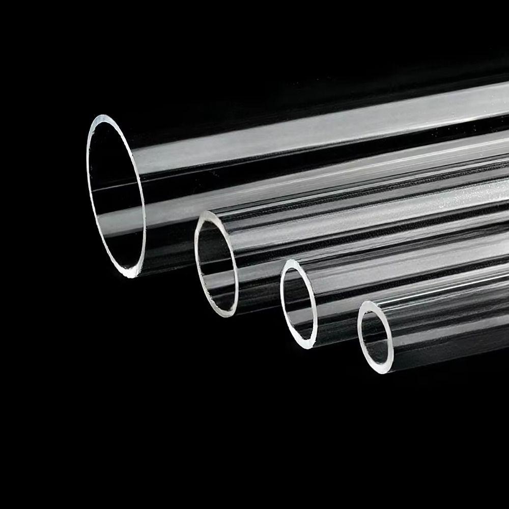 1Pcs O.D 16/20/25/32/40/50mm Acrylic Tube Clear Transparent Pipe Fittings  Aquarium Supplies