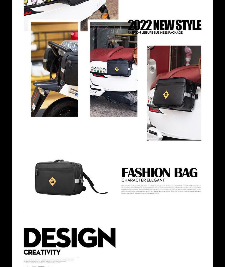 Waterproof Bicycle & Motorcycle Rear Rack Storage Pannier Bag