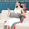 Electric Heating Vibrating Full Body Massager Chair In Cushion Car Home Office Lumbar Back Neck Mattress Pain Relief
