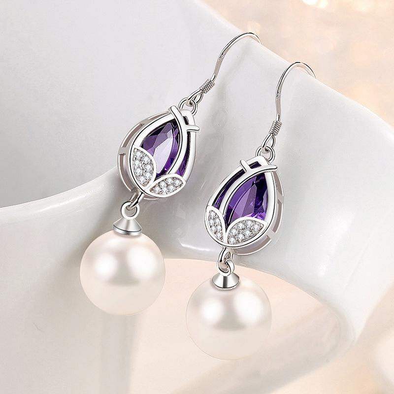 Серьги-капли Lindon из медного сплава с цирконом, серьги-капли для женщин, подарки на свадьбу