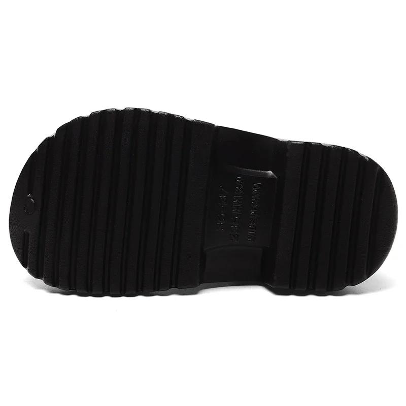 Fashion Women's Fashion Chunky Platform Clogs Summer Outdoor Hollow Out Garden Shoes Woman Thick Bottom Non Slip Beach Sandalias Mujer