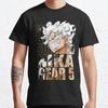 Летняя мужская мода повседневная футболка с коротким рукавом Monkey D Luffy Gear 5 Nika черные футболки большого размера
