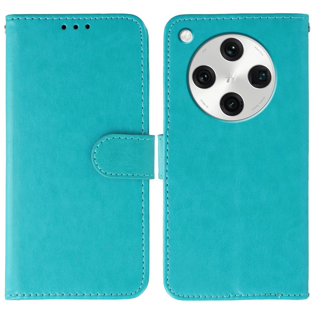 Для Oppo Find X8 Pro 5G Чехол из ПУ кожи Книжка-кошелек Чехол для телефона с ремешком