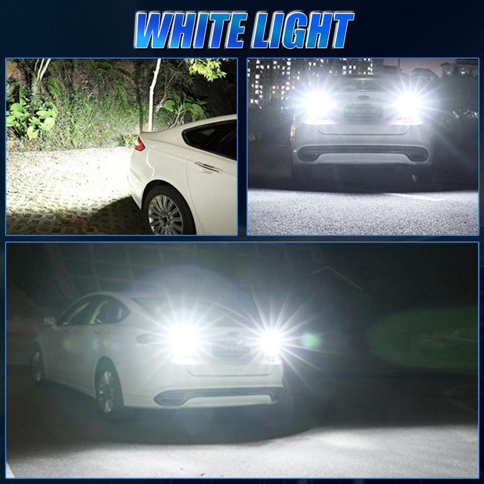 2X CANBUS 1156 BA15S 1157 BAY15D BAU15S 3157 7443 LED Bulb 12V 3030 SMD White Yellow Red Car Tail Brake Parking Turn Signal Led