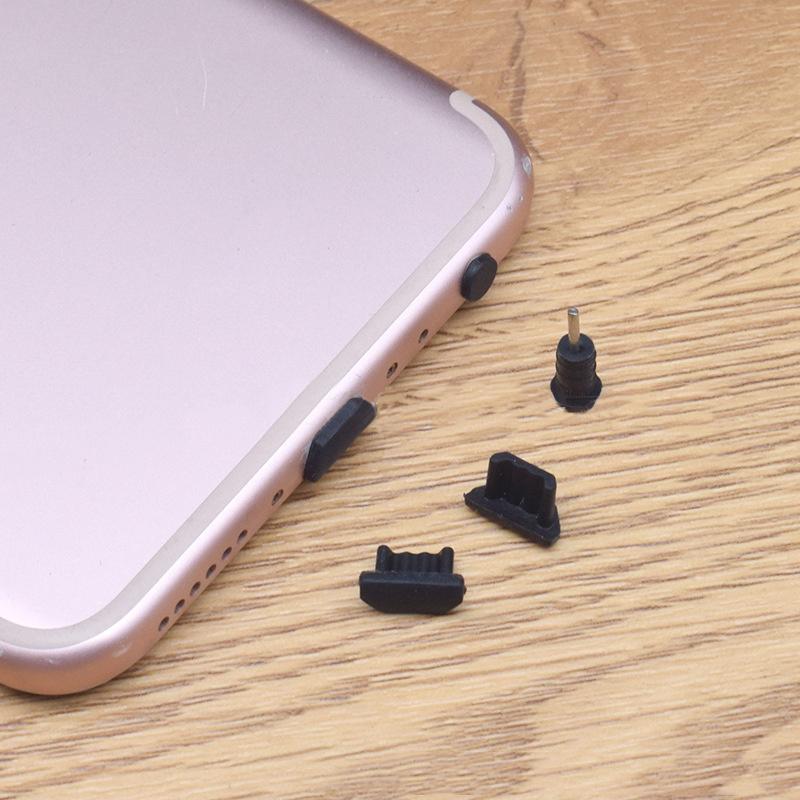 Micro USB Dust Plugs (1-10pcs) - Soft Silicone Anti-Dust Charge Port Cover for Android Phone/Laptop/Power Bank, Precise Size