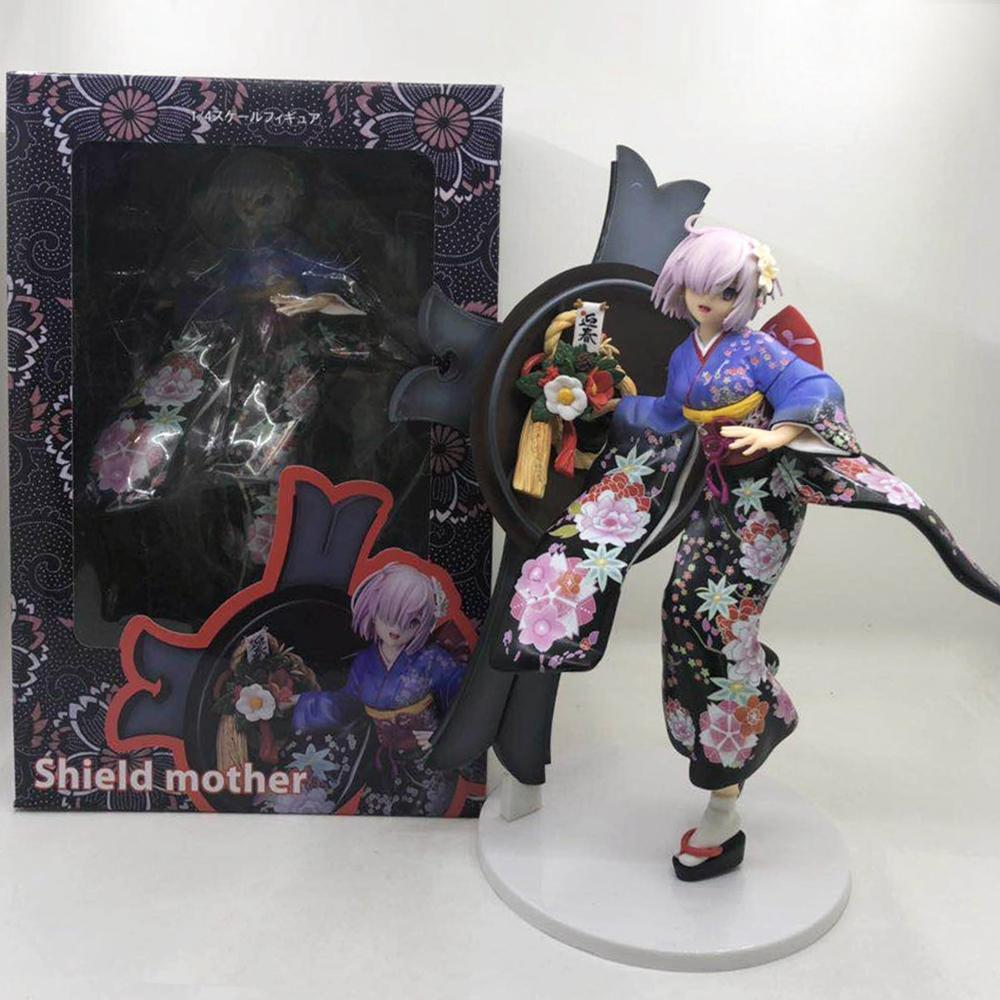27СМ Аниме Fate/Grand Order Маш Кириилайт Фигурка 1/7 Гранд Новый Год Кимоно Нарядная Модель Игрушка Коллекция Подарков Фигурка Действия