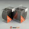 SCALECLUB 1/14 Tamiya Tractor Truck European Truck Style Tires with Mudguards
