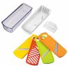 Shimomura Kougyou Full Veggie Vegetable Cooker Set FV-641, Made In Tsubame-Sanjo, Niigata, Available In Yellow, Orange, Red, Green, and Clear, 235 X 8