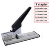 Labor-Saving Large Thick Stapler with 240 Sheets Capacity and Large Staples for Accounting Vouchers