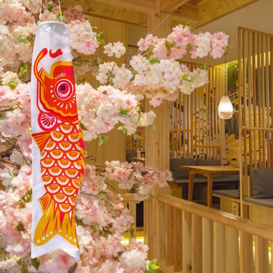 Рыболовный ветроуказатель, японский карповый вымпел, флаг, ветроуказатель Koinobori, наружный подвесной баннер, украшение для садовой террасы