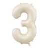 40 Inch 0-9 Digital Balloon Number Aluminum Foil Helium 18 Inch Love Shaped Caramel Cream Birthday Gift Toy Party Decoration