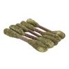 5PCS Rabbit Chew Sticks Teeth Grinding Interactive Alfalfa Grass Hamster Chew Toy for Golden Bear