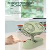Telescopic Mini Table Fan Folding Air Cooler USB Desktop Small Fan  Running