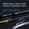 M MAXIMUMCATCH Maxcatch 6 штук 1 упаковка Fly Leader Lead Line Fly Line с петлей 0X штук 1 7.5ft/9ft/12ft/15ft (0X-6X) (15 футов, (6 упаковок))