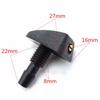 Wiper Fan Shaped Nozzle Car Accessories Washer Jet Windshield Washer Nozzle Exterior Accessories