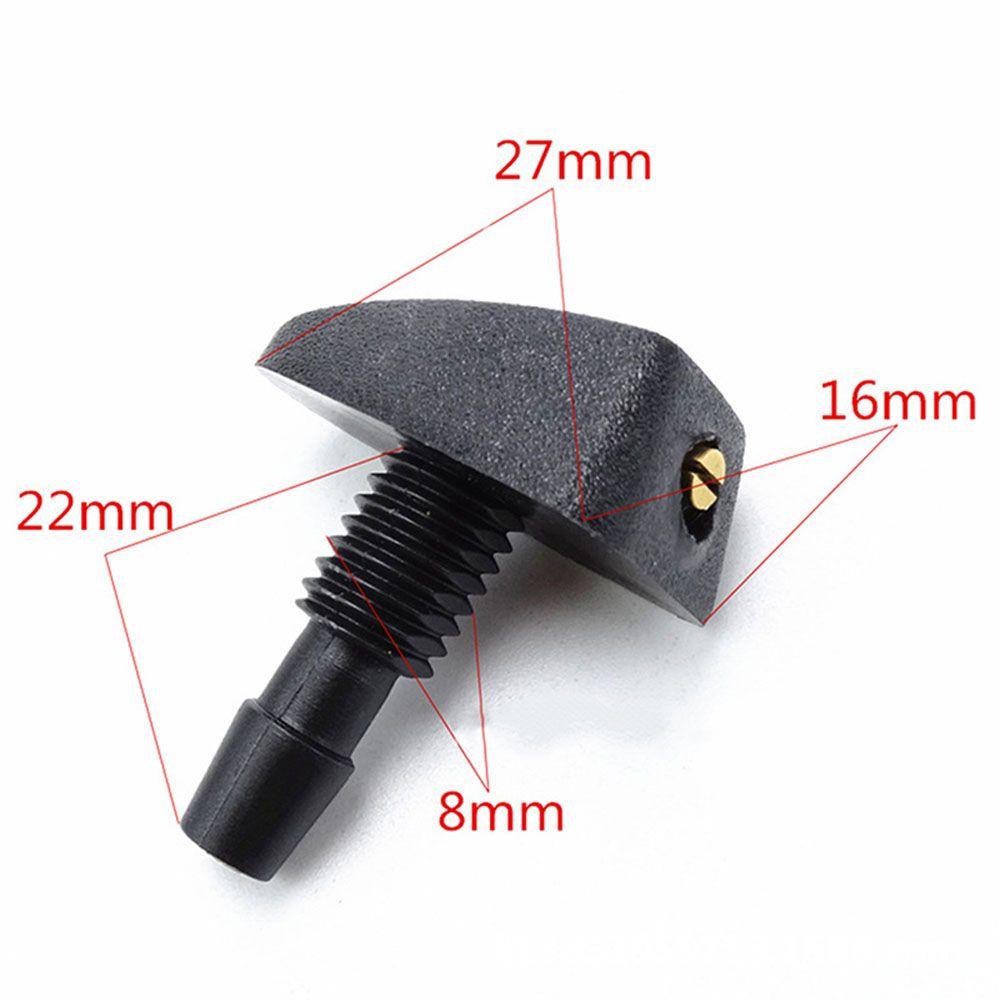 Wiper Fan Shaped Nozzle Car Accessories Washer Jet Windshield Washer Nozzle Exterior Accessories