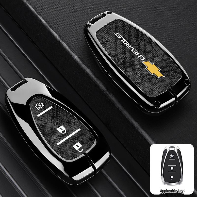 Чехол для ключа Chevrolet для Equinox, Malibu XL, Trax, Trailblazer, Orlando, Monza - Накладка на корпус автомобиля