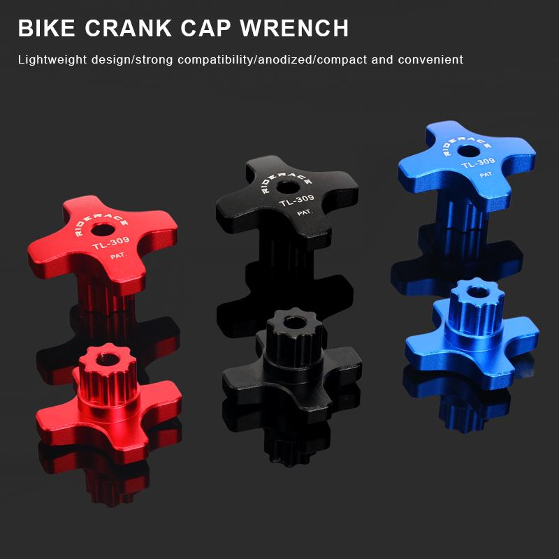 Bike Crank Remove Install Tool Aluminum Alloy Bicycle Crank Arm Cover Screw Wrench MTB Road Cycling Crankset Installation Tools