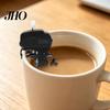 Coffee Powder Mixer Tool Boat Motor Stirrer, Manual Wind-up Outboard Engine Drink Mixer, Mini Creative Accessory Stainless Steel Marine Stirrer