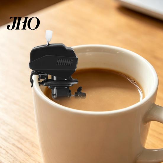 Coffee Powder Mixer Tool Boat Motor Stirrer, Manual Wind-up Outboard Engine Drink Mixer, Mini Creative Accessory Stainless Steel Marine Stirrer