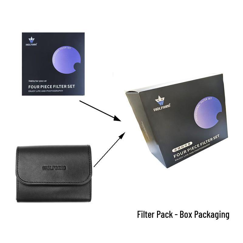 Wolfgang Six-in-One Shockproof Wear-Resistant Filter Bag for ≤82mm UVA