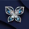 Elegant Butterfly Brooch, High-end Women's Exquisite Crystal Butterfly Brooch, Niche Design Sense Brooch