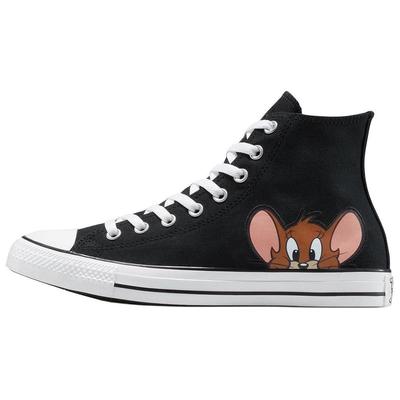Tom & Jerry x Chuck Taylor All Star High Черные Мужские Кроссовки Мульти Белые A15113C