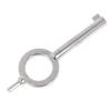 1 Pcs American Style Universal Flat Key Blank Special Key Handcuff Lock Key Zinc Alloy Keychain