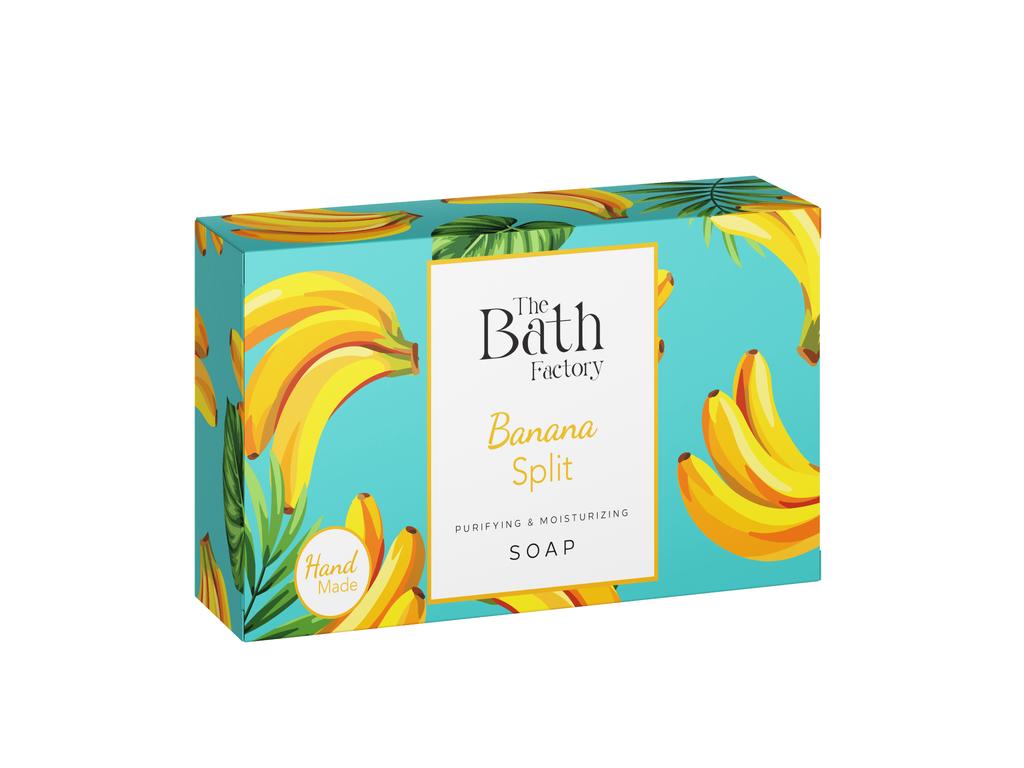 Мыло The Bath Factory Banana Split – Очищающее и Увлажняющее 80 г