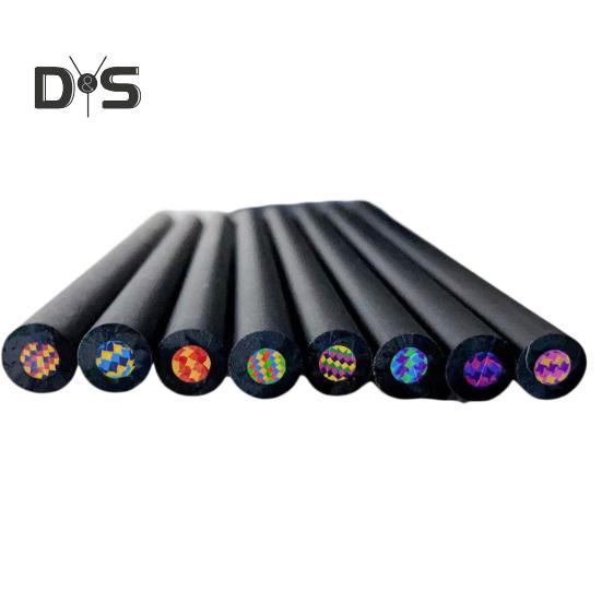 Набор из 8/12 градиентных радужных карандашей для детей и взрослых, гигантские цветные карандаши для рисования, раскрашивания, карандаши для рисования, художественные школьные принадлежности