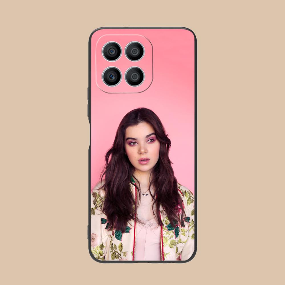Матовый чехол из ТПУ для мобильного телефона Hailee Steinfeld для Honor 90 80 70 60 50 30 20 10 9 8 7 Pro S SE Lite 5G, цветной чехол с принтом