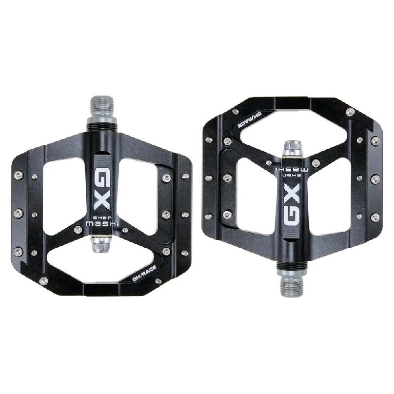 Новые GX плоские педали для велосипеда Герметичные педали CNC алюминиевый корпус Для MTB Дорожного Горного Велосипеда 3 подшипника Велосипедные Педали Запчасти