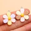 5 Color Resin Flower Charms: 24x30mm for Bags, Necklaces, Bracelets, and Phone Accessories