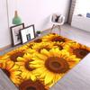 Sunflower Carpet Room Decoration Floor Mat Cute Flowers Nordic Rug Carpets for Bedroom Door Mats Entrance Kitchen Mat Floral Rug
