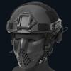 BOOIU Tactical Half Face Mask Nylon Mesh Breathable Double Ribbon Adjustable Wargame Hunting Paintball Airsoft Protective Masks