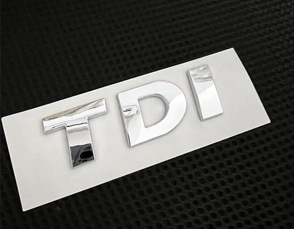 1pcs 3D ABS high quality V6 V8 TDI TSI car Letter Rear trunk XJY7TUR Decals Emblem badge sticker Decal styling