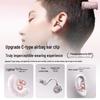 AI Bluetooth Гарнитура-клипса для уха с внутриушным переводом и костной проводимостью