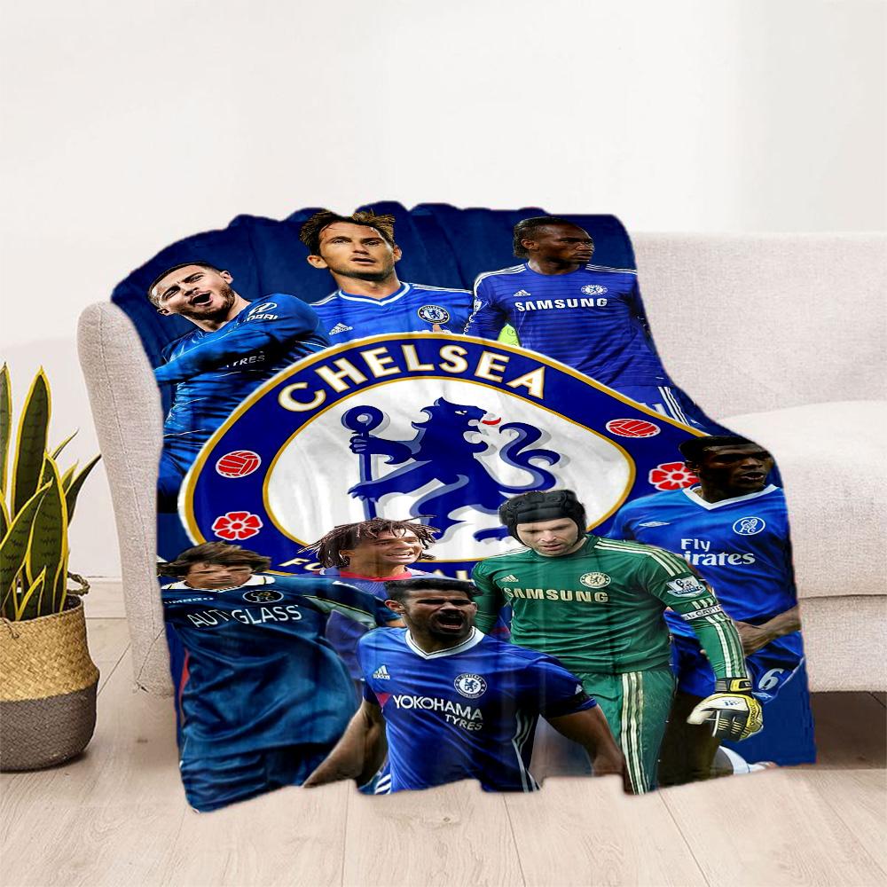 Chelsea Blanket Comfortable Suitable For Chair Seaside Bed For All Seasons Playful Design Unique Gift For Family And Friends Camping