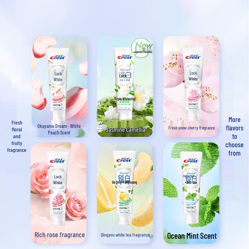 Crest Fragrant Whitening Toothpaste