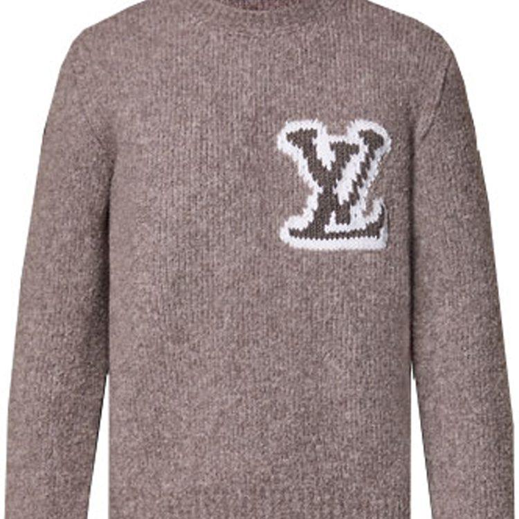 Louis Vuitton Свитер мужской FW23 Светло-коричневый 1AF326