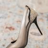 Spring Women Sexy 10m Fetish High Heels Pumps Scarpins Sparkly Sequin Stripper Stiletto Heels Bridal Wedding Dress Shoes