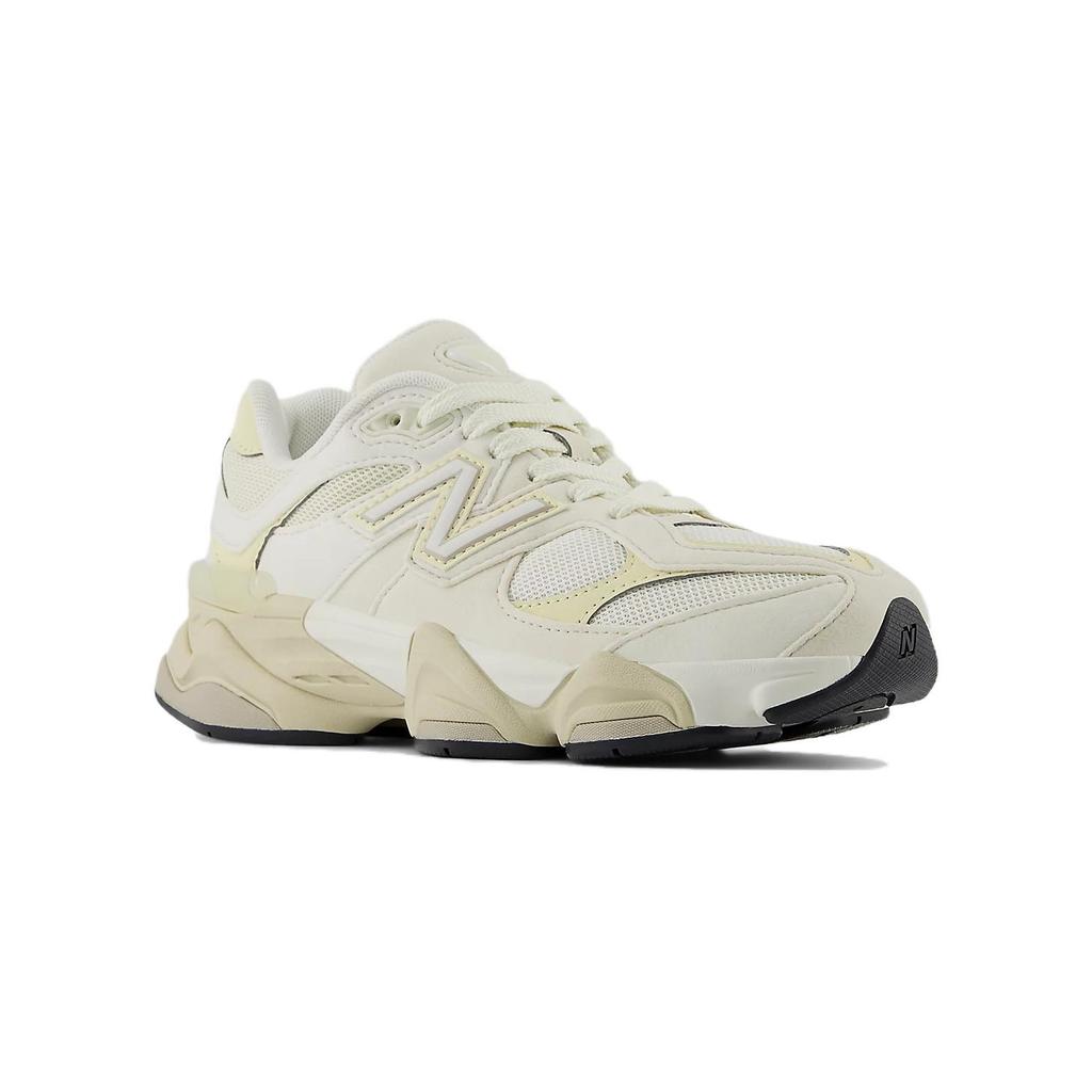 New Balance NB 9060 Низкие кроссовки для бега для детей, устойчивые к истиранию, цвет экрю, GC9060EK