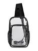 ПВХ Прозрачная Водонепроницаемая Мужская Нагрудная Сумка: Спорт, Фитнес, Концертная сумка через плечо и на плечо, поясная сумка