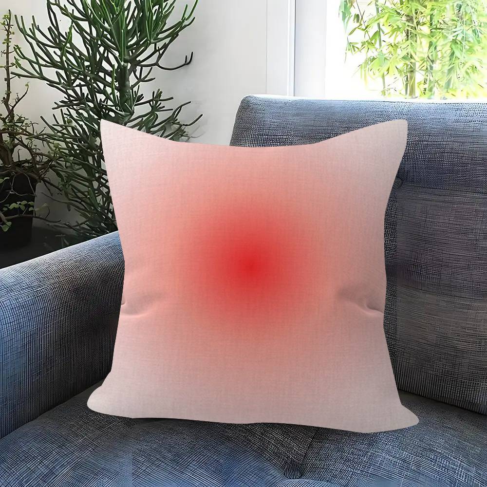 Gradient Halo Vintage Cushion Cover Car Throw Pillow Case For Sofa Car Christmas Gift 40x40cm 45x45cm