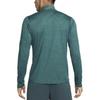Nike Футболка с длинным рукавом и застежкой-молнией Dri-Fit Element, мужская, цвет выцветший, еловый, зеленый DD4757-309