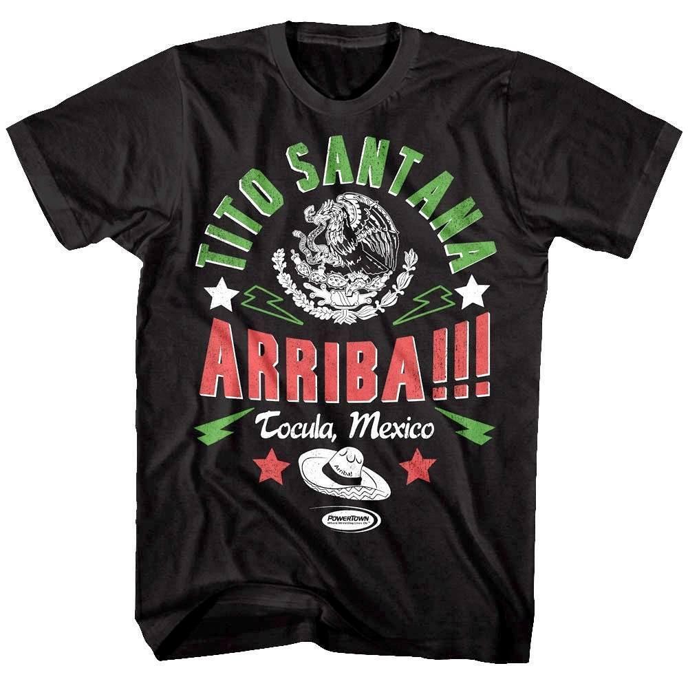 Powertown Tito Santana Tocula Mexico Men T Shirt