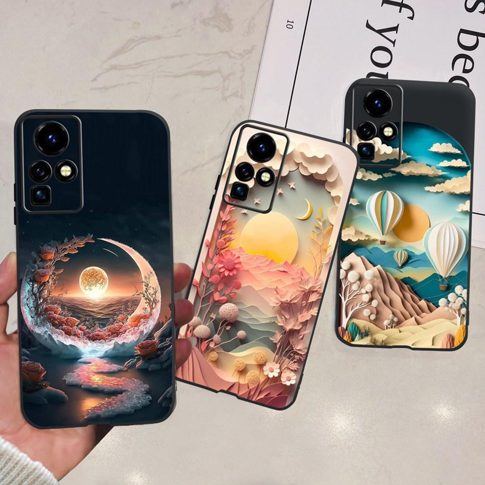 For Infinix Zero X Pro Case Zero Ultra 5G Back Cover Infinix Zero 30 4G 5G  Zero 8 8i Coque Skull Cool Style Cartoon Soft Bumper