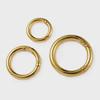 Комплект износостойких колец круглого сечения из сплава Mahuangshi MHS-H-8: Большие, средние, маленькие пружинные кольца для женских сумок